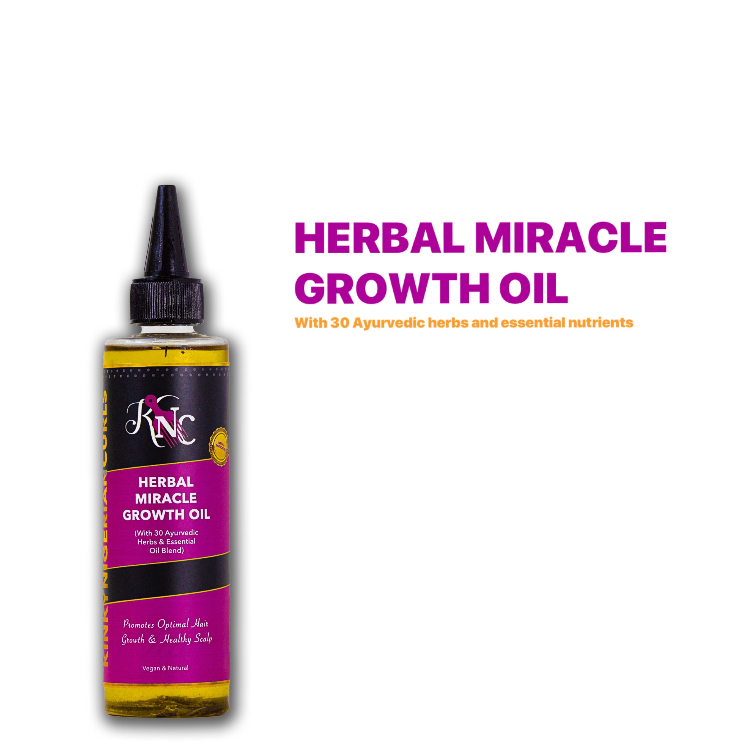 Herbal Miracle Hair Growth Oil – Kinky Nigerian Curls