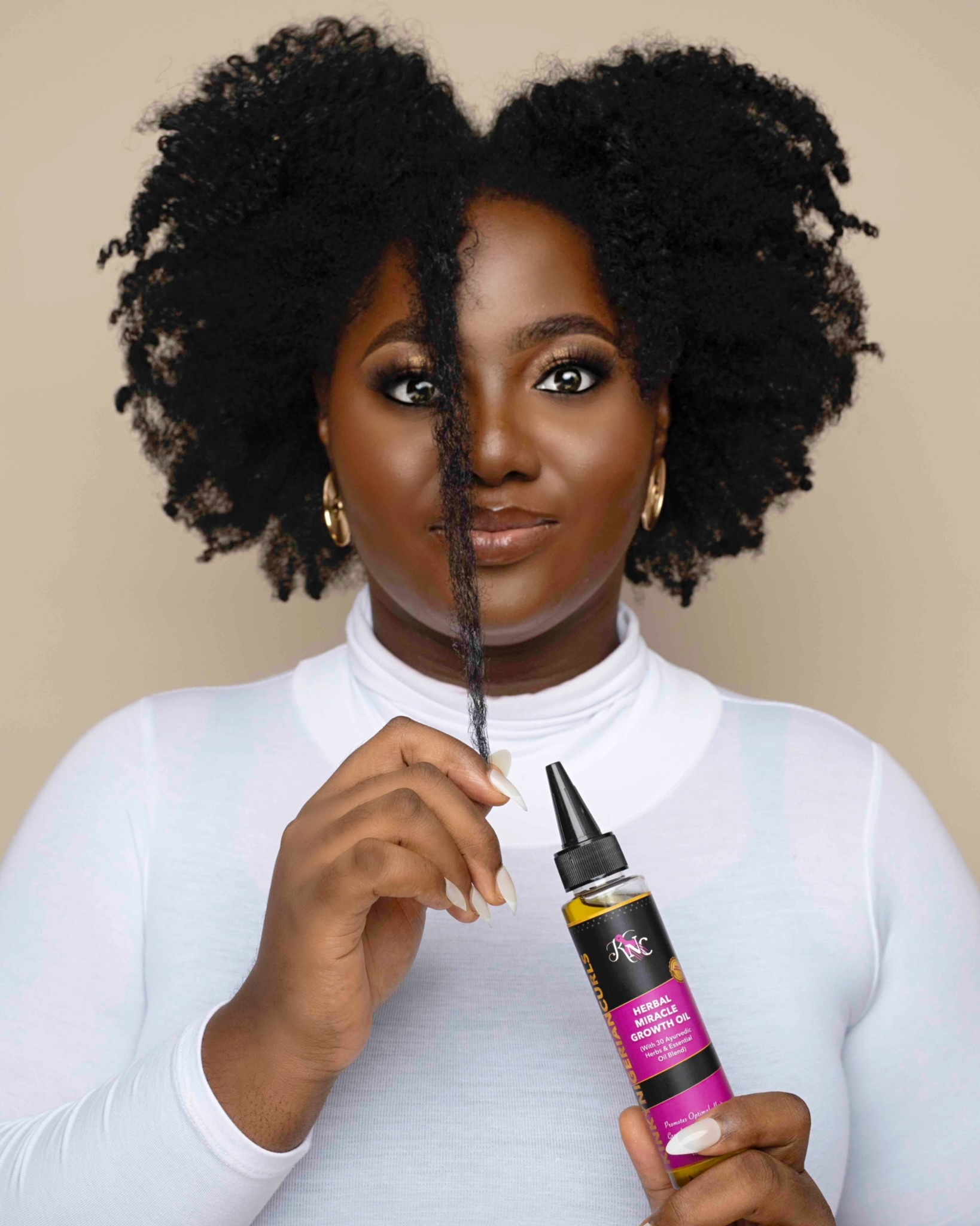 Herbal Miracle Hair Growth Oil – Kinky Nigerian Curls